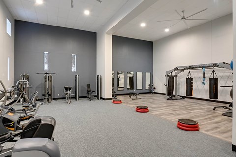 Stratford Wood Apartments and Townhomes in Minnetonka, MN Photo of state-of-the-art fitness center