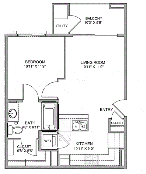 8360 Montecito Pointe Drive Studio-3 Beds Apartment for Rent - Photo Gallery 22