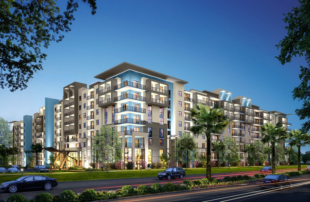 Boca Raton Apartments - CERU - rendering of our community building