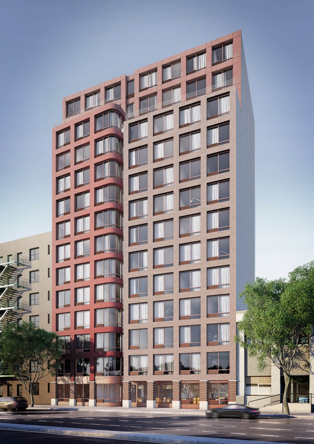 the building in which the hotel is located