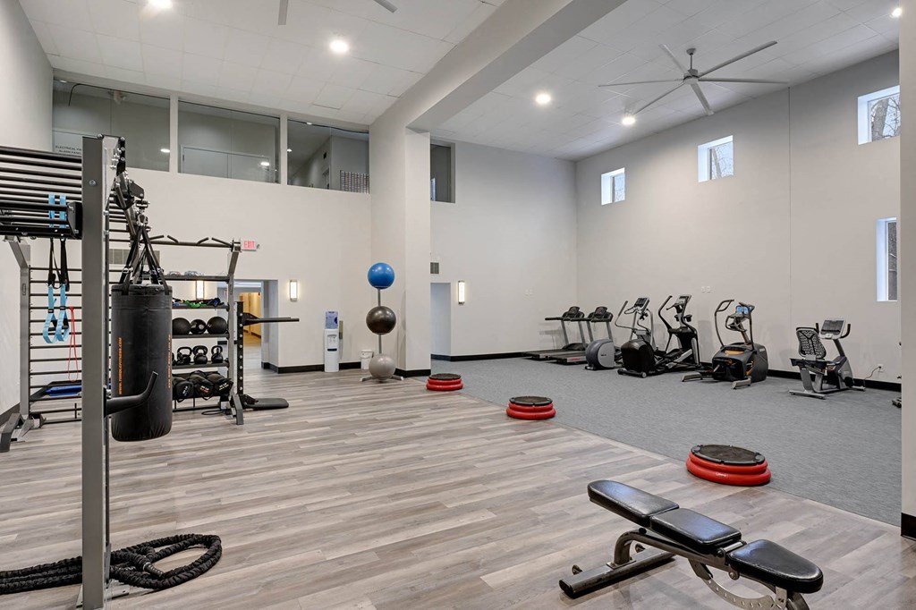 Stratford Wood Apartments and Townhomes in Minnetonka, MN Photo of a fitness center