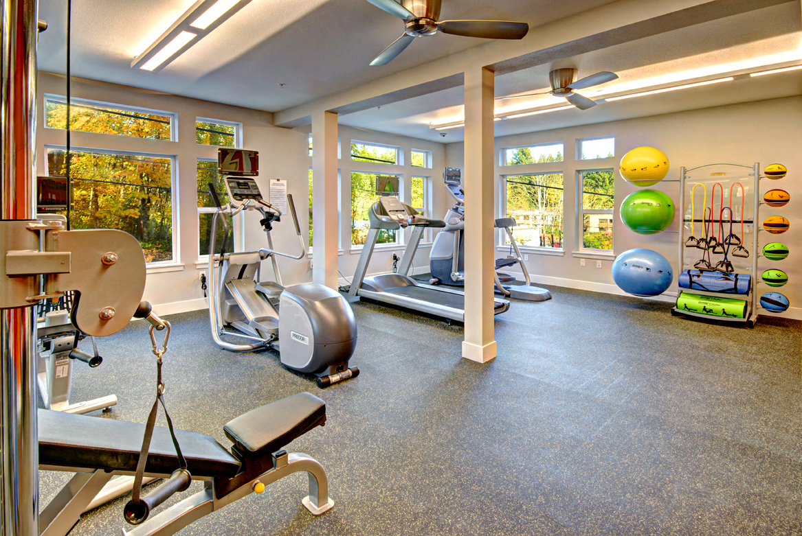 State-of-the-Art Fitness Center at Emerald Crest, Washington