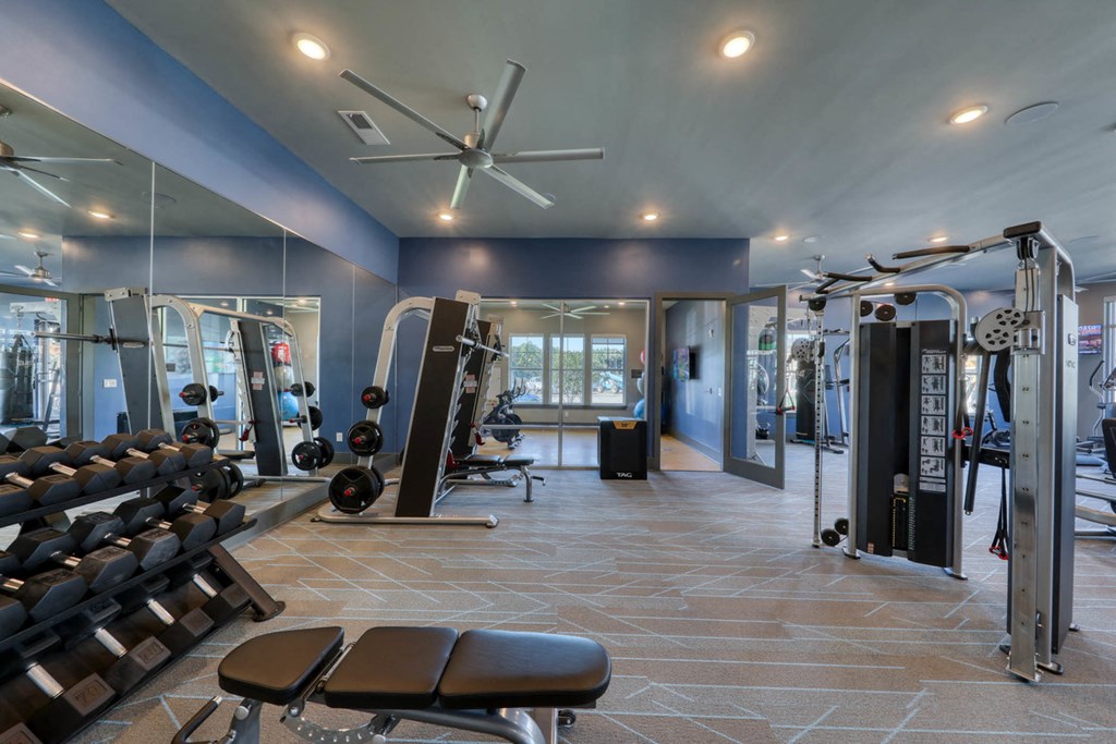 The Ridley apartments in Jacksonville, FL photo of fitness center