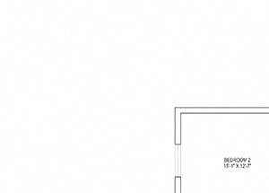 2 Bed, 1 Bath, 1074 sq. ft. Flamingo floor plan
