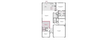 a floor plan of a house