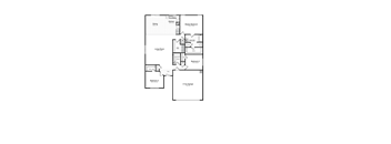 the floor plan of the house in the wild