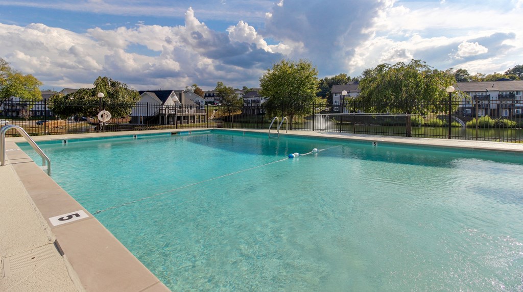 the pool at villas of renaissance apartments