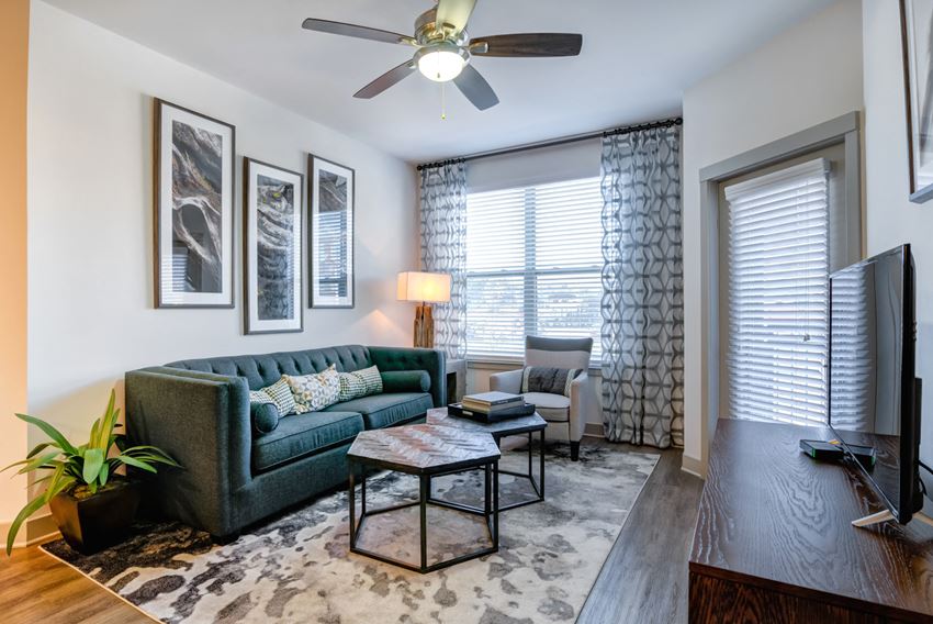 Carillon apartments in Nashville TN photo of living room - Photo Gallery