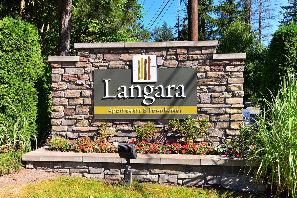 monument sign for community