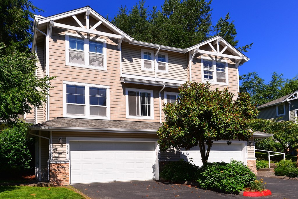 Attached Two-car Garage in specific apartments