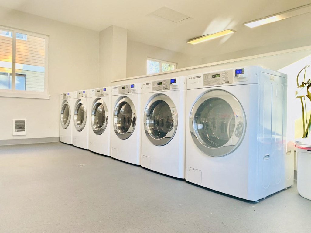 on-site laundry room
