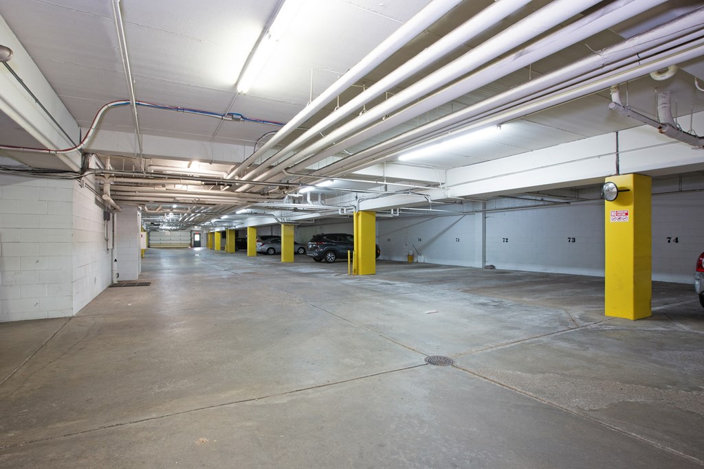 Laurel West End Apartments in Golden Valley, MN photo of covered parking