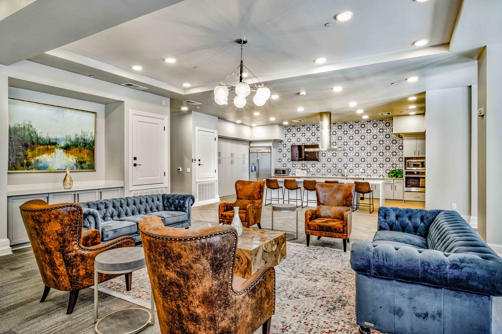 Lounge Area at LIV at Boerne Hills an Active Senior Community 62+, Texas, 78006