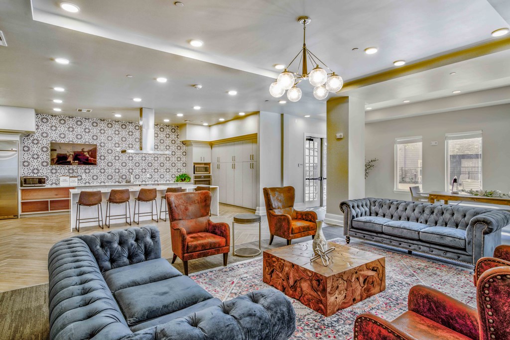 Clubhouse Lounge at LIV at Boerne Hills an Active Senior Community 62+, Texas
