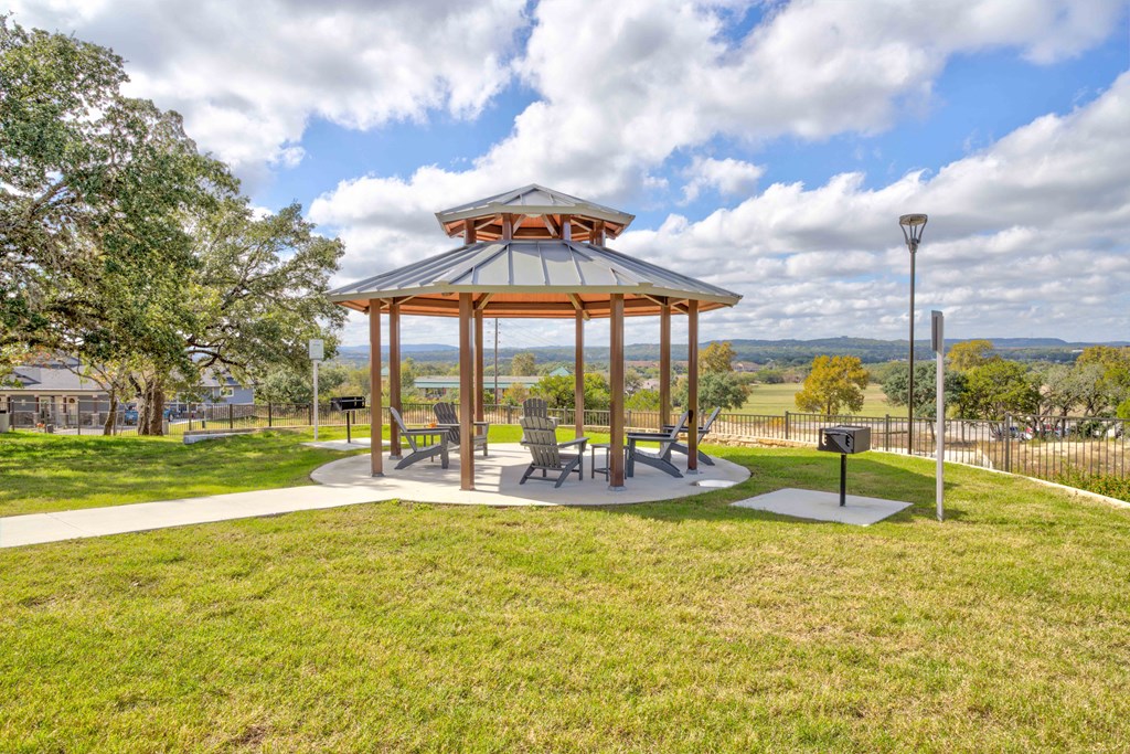 Gazebo at LIV at Boerne Hills an Active Senior Community 62+, Boerne, TX