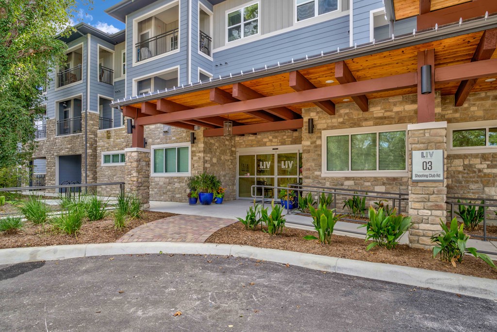 Entrance View at LIV at Boerne Hills an Active Senior Community 62+, Texas