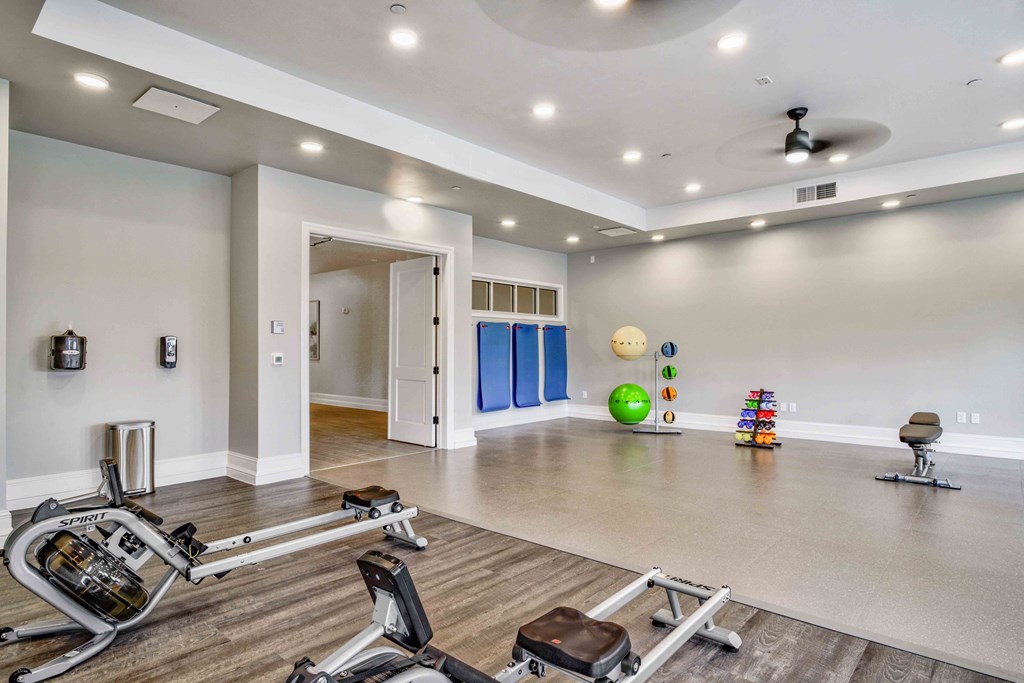 Gym at LIV at Boerne Hills an Active Senior Community 62+, Texas