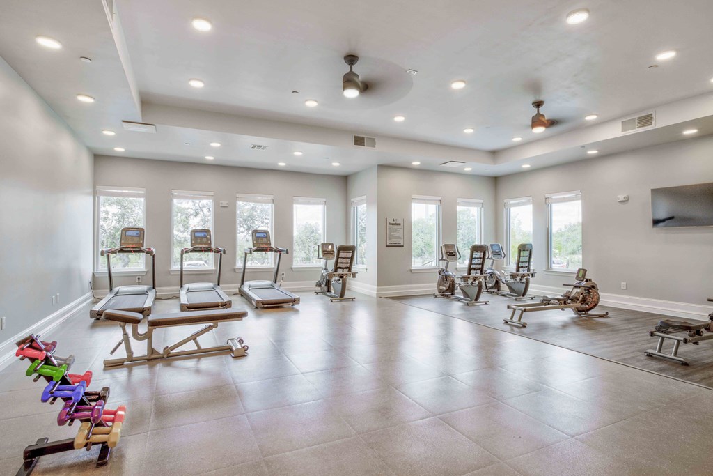 Cardio Machines at LIV at Boerne Hills an Active Senior Community 62+, Texas