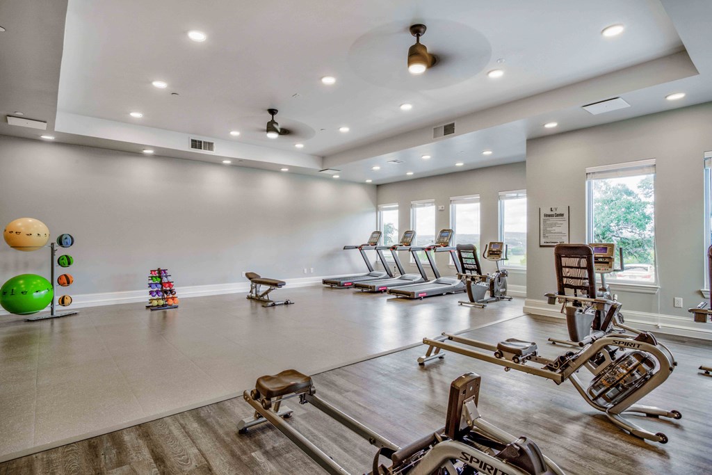 Fitness Center at LIV at Boerne Hills an Active Senior Community 62+, Texas, 78006
