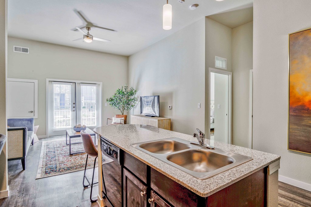 Sink With Faucet at LIV at Boerne Hills an Active Senior Community 62+, Boerne, TX, 78006