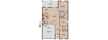 The Groves at Lake Ella Homes for Rent in Fruitland Park photo of three bedroom floorplan