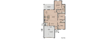 The Groves at Lake Ella Homes for Rent in Fruitland Park photo of three bedroom floorplan