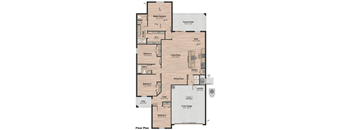 The Groves at Lake Ella Homes for Rent in Fruitland Park photo of three bedroom floorplan