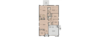 The Groves at Lake Ella Homes for Rent in Fruitland Park photo of four bedroom floorplan
