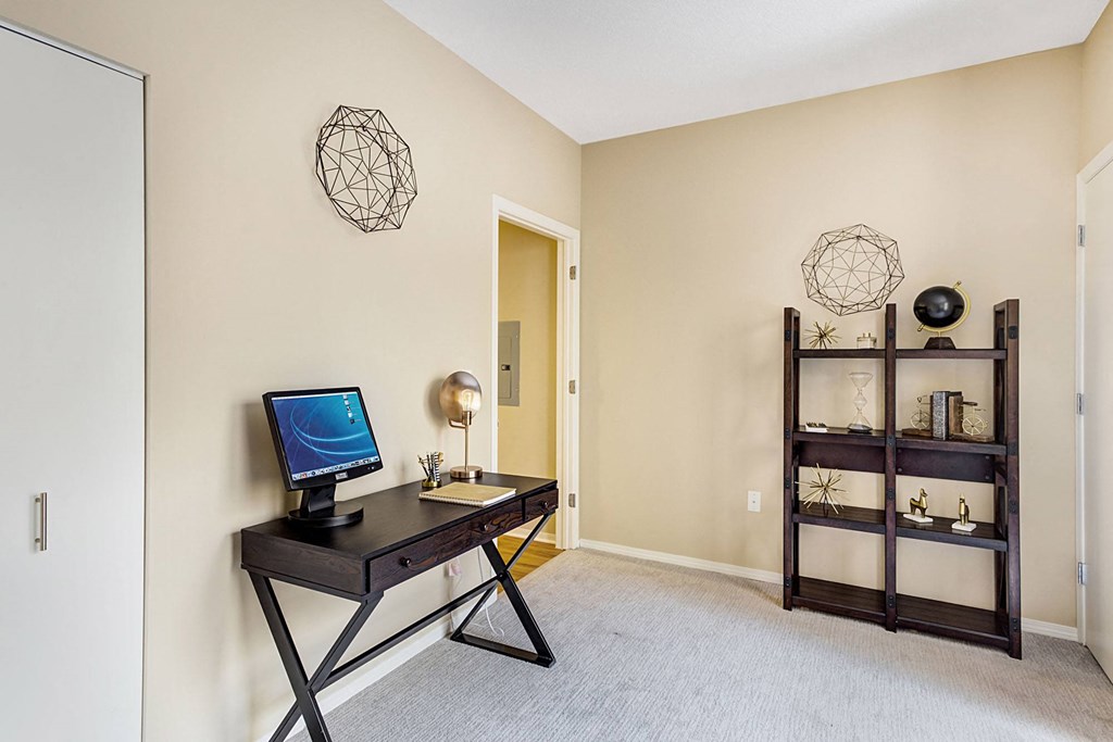 office / bedroom at Uptown Lake Apartments, Minneapolis, Minnesota