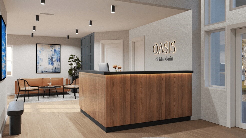 Oasis of Mandarin Apartments in Jacksonville, FL photo of  leasing office lobby