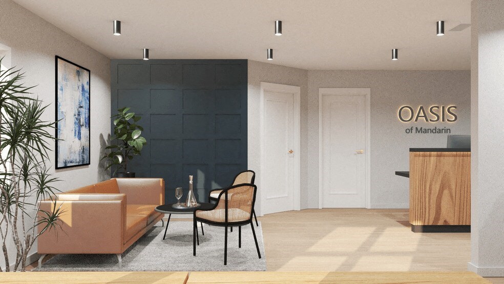 Oasis of Mandarin Apartments in Jacksonville, FL photo of  leasing office lobby