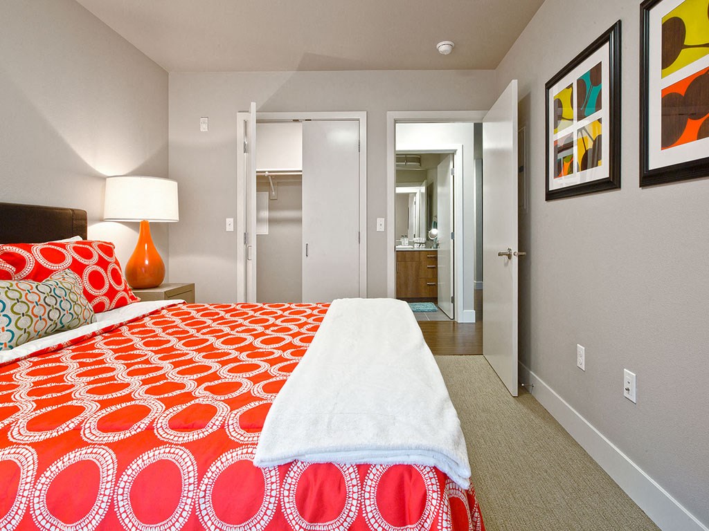 Spacious bedrooms at Astro Apartments, Seattle