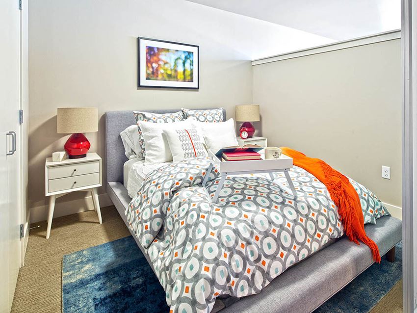Gorgeous Bedroom Gorgeous Bedroom at Astro Apartments, Seattle, WA, 98109 - Photo Gallery