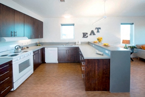 updated kitchen with window