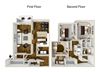 3 Bedroom, 2.5 Bath - 1,287 Square Feet - Westlake Deluxe Floor Plan