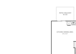2 Bed, 2.5 Bath, 1239 sq. ft. Two Bedroom With Basement