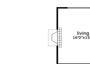2 Bed, 1 Bath, 896 square feet floor plan Atrium