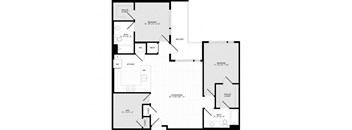 2 Bed 2 Bath Den - D1