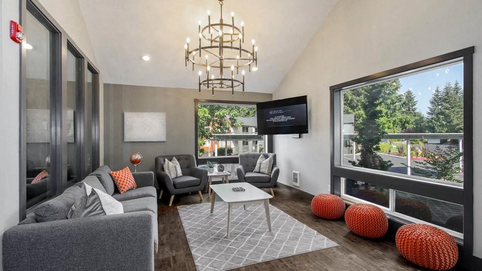 clubhouse seating area