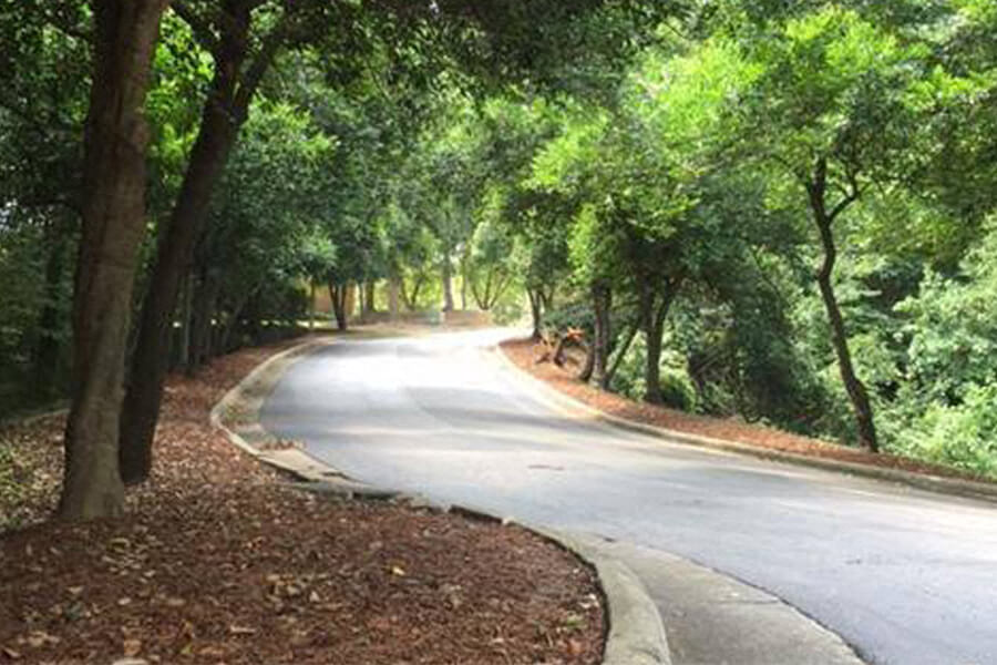 Situated just northwest of downtown Raleigh