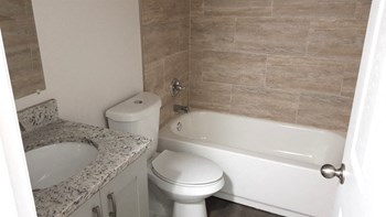 updated bathroom