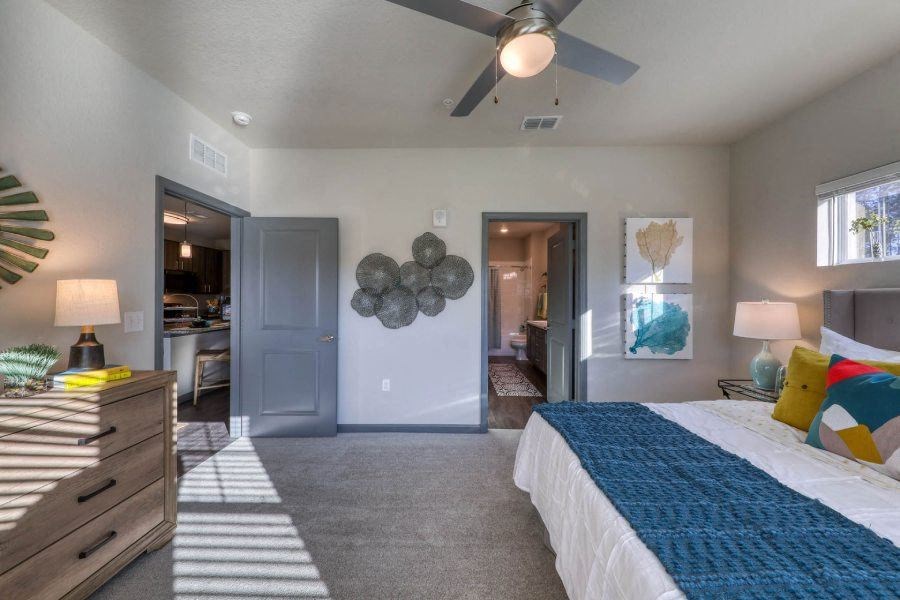 The Ridley apartments in Jacksonville, FL photo of bedroom