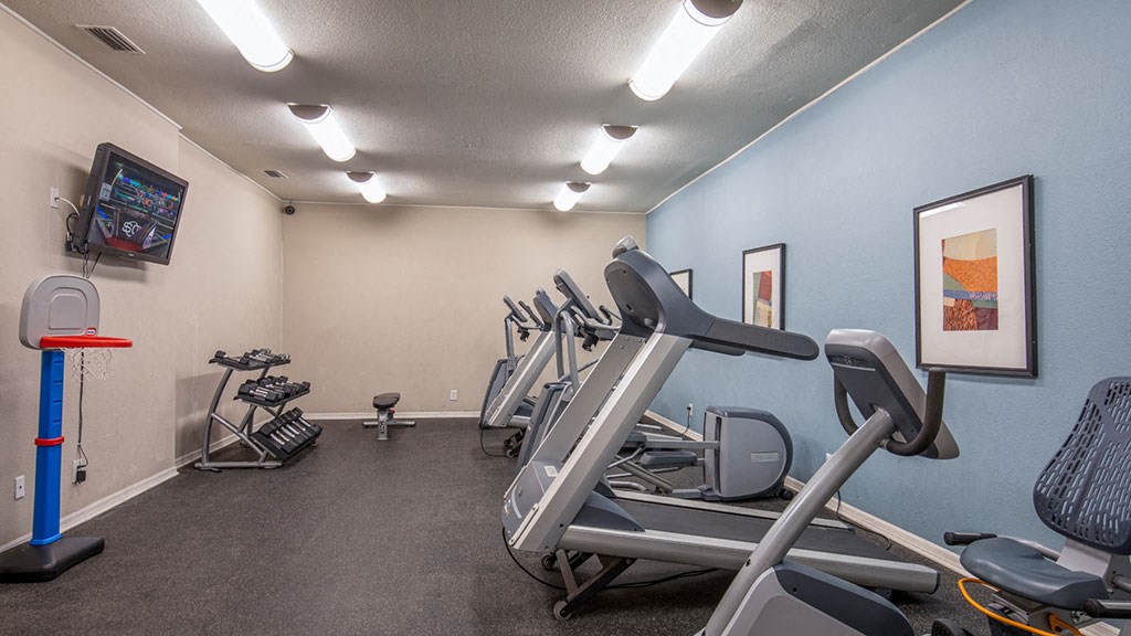 The Element at River Pointe apartments in Jacksonville Florida photo of fitness center