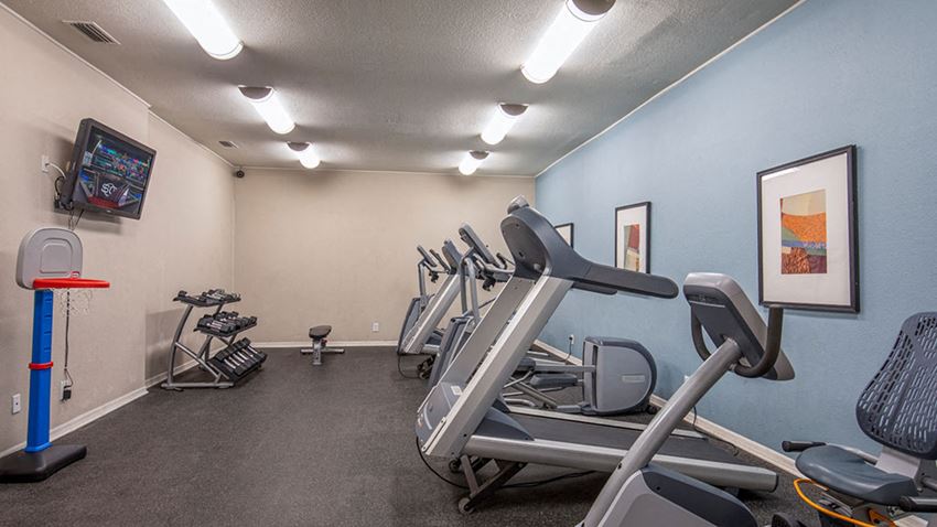 The Element at River Pointe apartments in Jacksonville Florida photo of fitness center - Photo Gallery