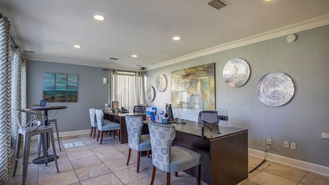 The Element at River Pointe apartments in Jacksonville Florida photo of leasing office