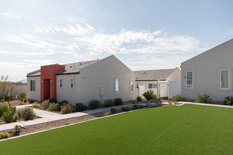 Exterior view of homes for rent in Centennial North Las Vegas