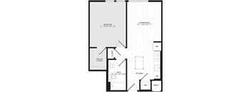 1 Bed 1 Bath - A1M