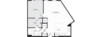 1 Bed 1 Bath - A4A