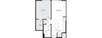1 Bed 1 Bath - A5A