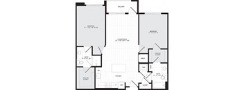2 Bed 2 Bath - C1F